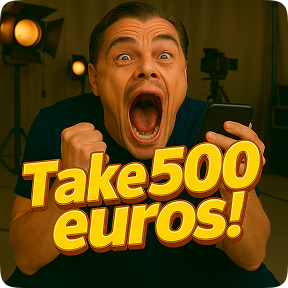 Take 500 euros